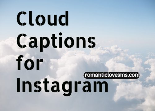 Cloud Captions for Instagram